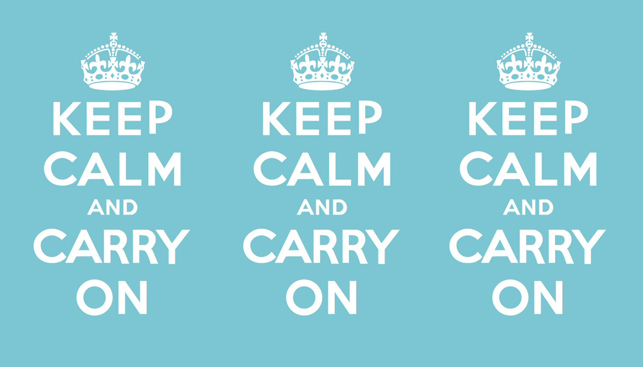 free clip art keep calm and carry on - photo #49