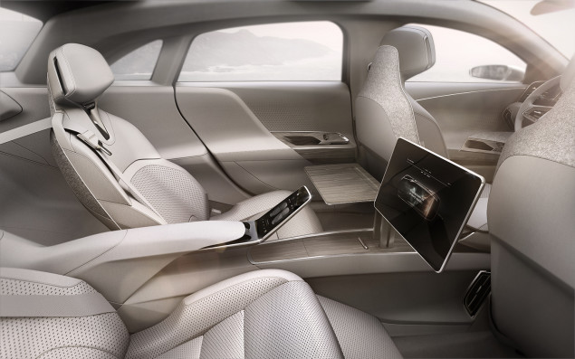 The Lucid Air includes fully reclining back seats in its most expensive iteration. Lucid Motors